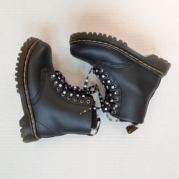 Dr. martens polkadot boots 9 Toddler - Picture 9 of 13
